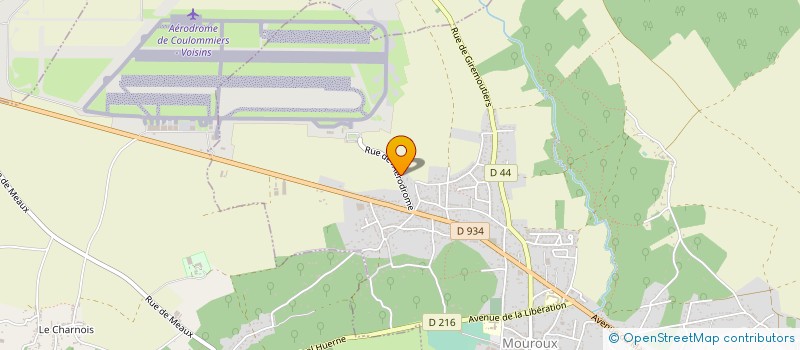 localisation de l'entreprise CHORUS ENVIRONNEMENT  MOUROUX