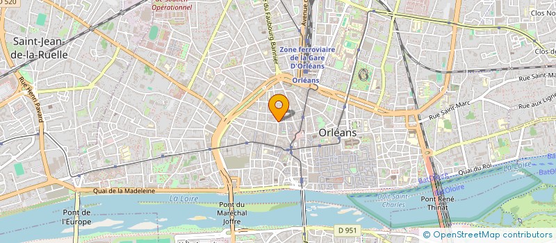 localisation de l'entreprise CHORUS ORLEANS  ORLEANS