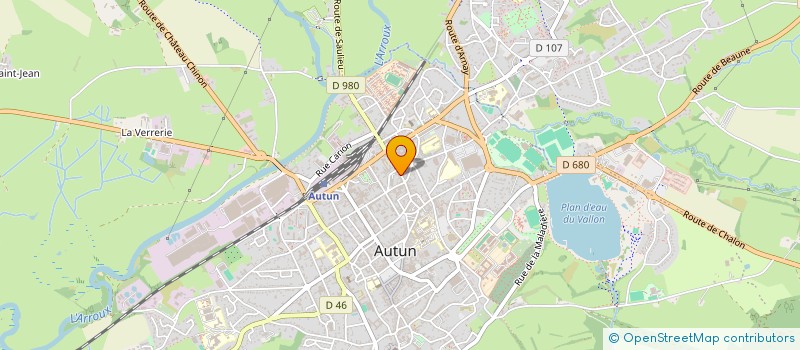 localisation de l'entreprise CHORUSTODUNUM à AUTUN