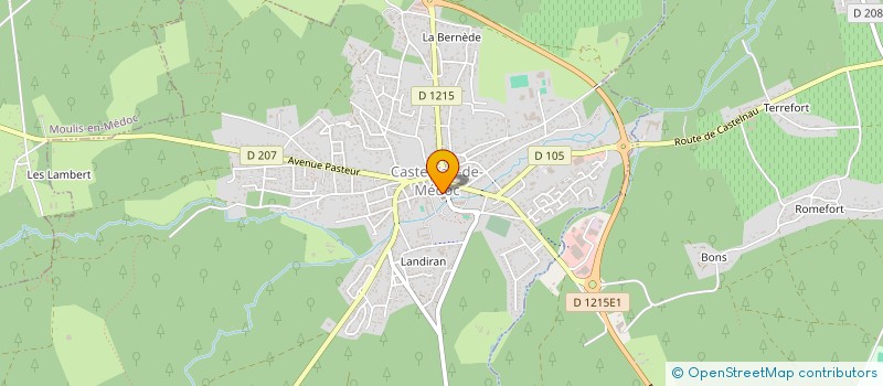 localisation de l'entreprise CHOS SURES à CASTELNAU-DE-MEDOC