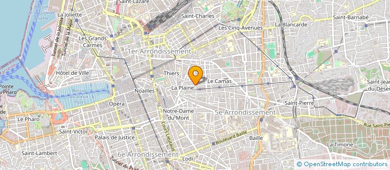 localisation de l'entreprise CHOSE COMMUNE à MARSEILLE
