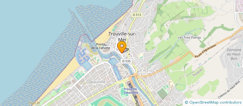 localisation de l'entreprise CHOSEN à TROUVILLE-SUR-MER
