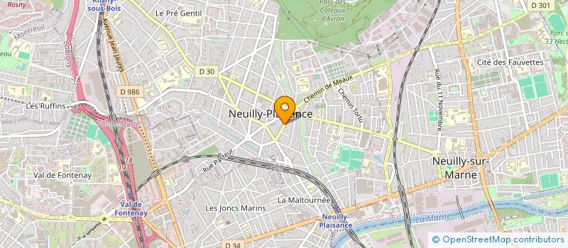 localisation de l'entreprise CHOSEN SOLUTION à NEUILLY-PLAISANCE