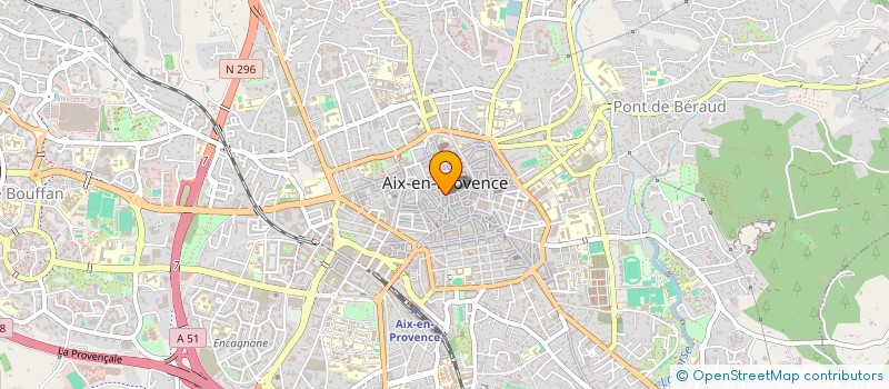 localisation de l'entreprise CHOSSON & FILS  AIX-EN-PROVENCE