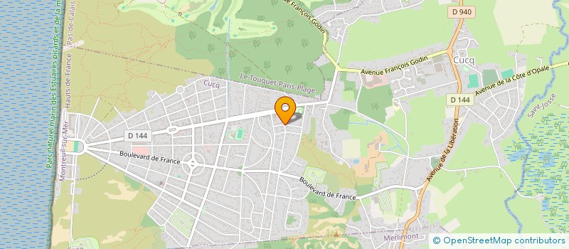 localisation de l'entreprise CHOTIMMO  CUCQ