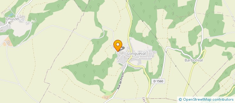 localisation de l'entreprise CHOTIN LUDOVIC  LES SEPTVALLONS