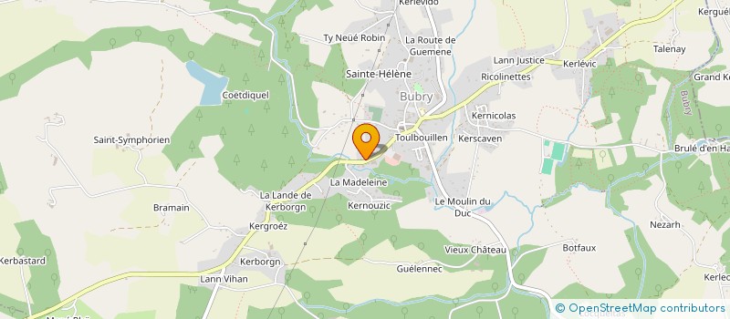 localisation de l'entreprise CHOTO à BUBRY