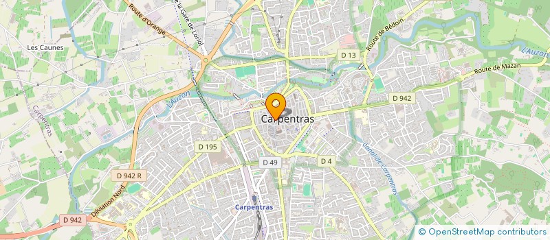 localisation de l'entreprise CHOU ET PIPOUN  CARPENTRAS