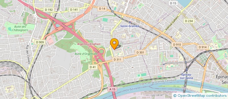 localisation de l'entreprise CHOUANI ACADEMIE  ARGENTEUIL