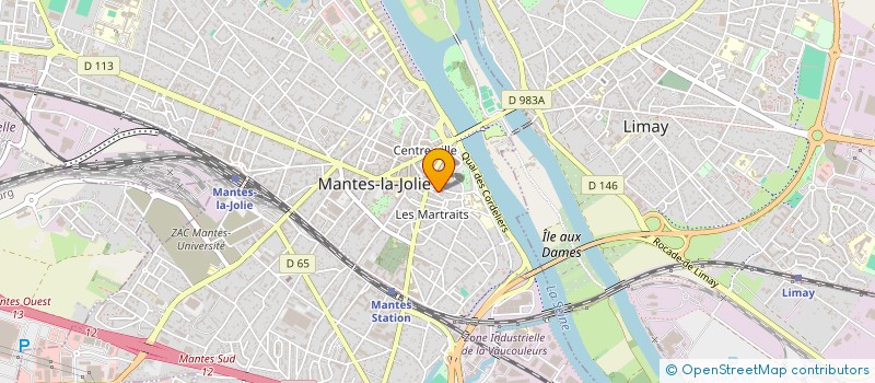 localisation de l'entreprise CHOUANS PATRIMOINE à MANTES-LA-JOLIE