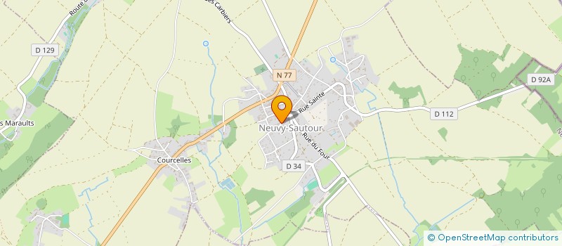 localisation de l'entreprise CHOUARD INDIVISION  NEUVY-SAUTOUR