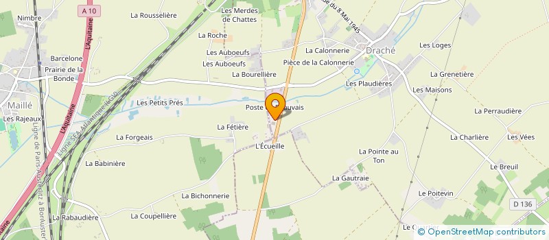 localisation de l'entreprise CHOUARD PATRICK EURL  DRACHE