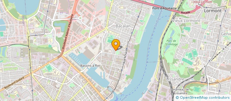 localisation de l'entreprise CHOUBIDOU  BORDEAUX