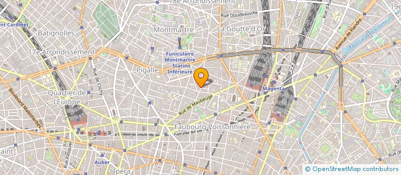 localisation de l'entreprise CHOUCAIR à PARIS