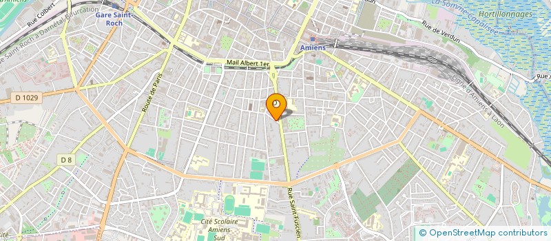 localisation de l'entreprise CHOUCAS à AMIENS