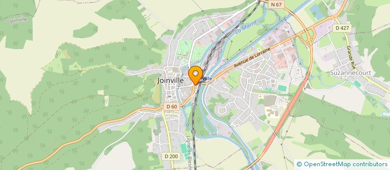 localisation de l'entreprise CHOUCAS à JOINVILLE