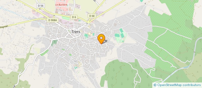 localisation de l'entreprise CHOUCH à TRETS