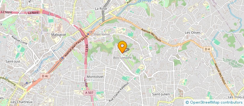 localisation de l'entreprise CHOUCHA à MARSEILLE