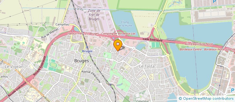 localisation de l'entreprise CHOUCHANE KARIM  BRUGES