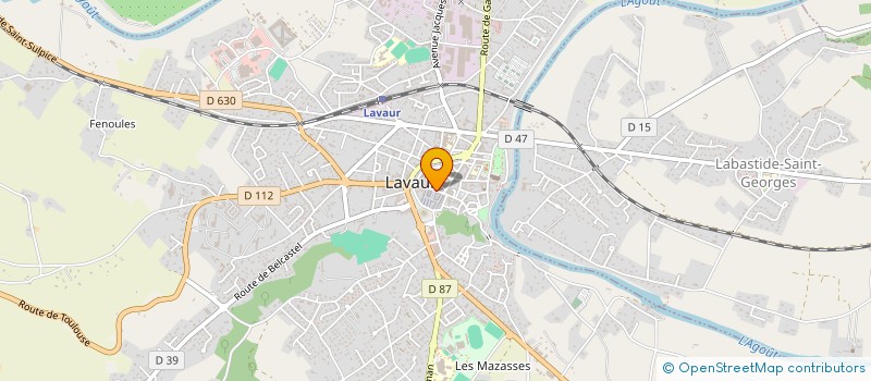 localisation de l'entreprise CHOUCHANE PATRICE  LAVAUR