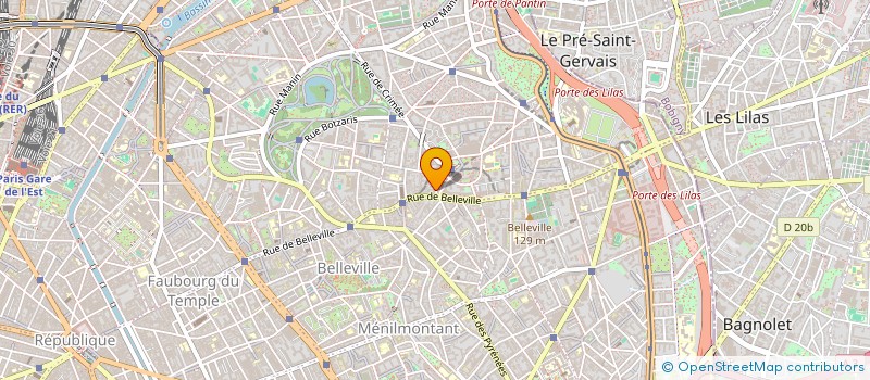 localisation de l'entreprise CHOUCHOU SERVICES  PARIS