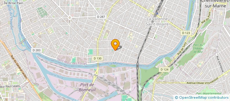 localisation de l'entreprise CHOUCHOUBIBIS à SAINT-MAUR-DES-FOSSES