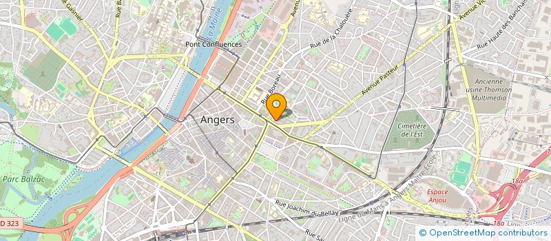 localisation de l'entreprise CHOUCHOUTING à ANGERS