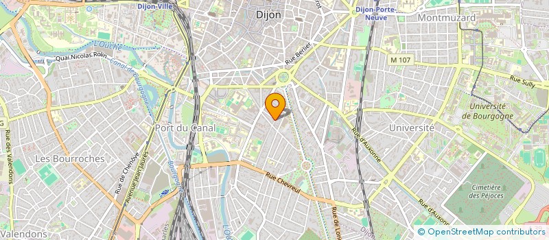 localisation de l'entreprise CHOUETT'AP'ART à DIJON