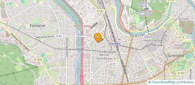 localisation de l'entreprise CHOUETTE à GRENOBLE