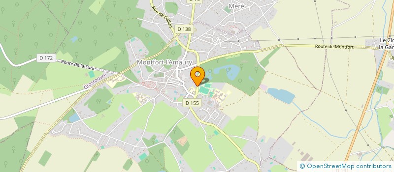 localisation de l'entreprise CHOUETTE  MONTFORT-L'AMAURY