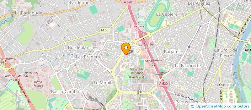 localisation de l'entreprise CHOUETTE AUTO à TOULOUSE