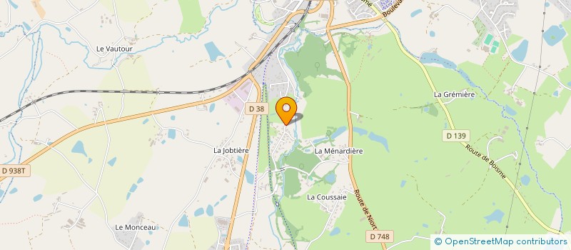 localisation de l'entreprise CHOUETTE ENERGIE  BRESSUIRE