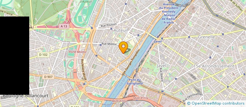 localisation de l'entreprise CHOUETTE IMPACT  PARIS