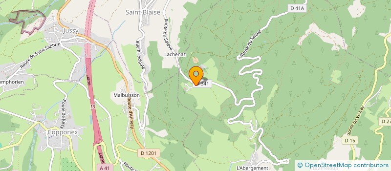 localisation de l'entreprise CHOUETTE S.H.  CRUSEILLES