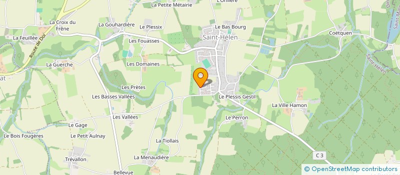 localisation de l'entreprise CHOUETTE STUDIO  DINAN