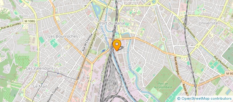 localisation de l'entreprise CHOUETTE TROUPE  DIJON