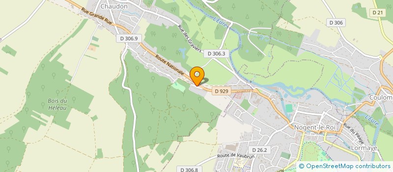 localisation de l'entreprise CHOUETTE VEGETAL à CHAUDON