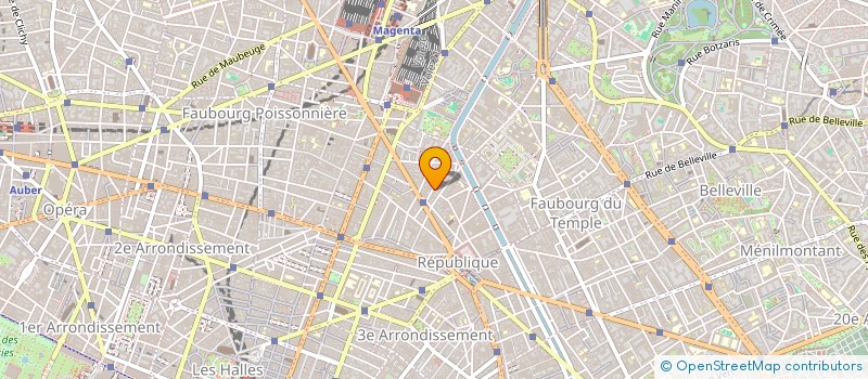 localisation de l'entreprise CHOUETTE VELO DE VILLE  PARIS