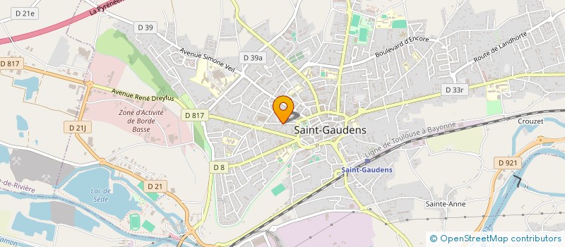 localisation de l'entreprise CHOUETTES MIRETTES à SAINT-GAUDENS