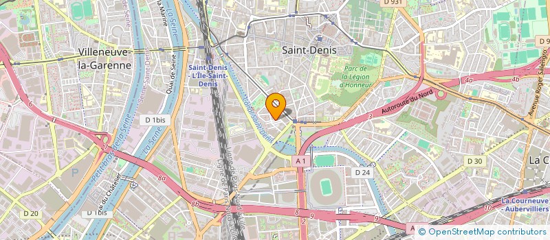 localisation de l'entreprise CHOUGUI FLASH TRAVEL  SAINT-DENIS