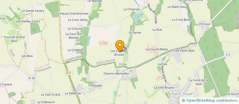 localisation de l'entreprise CHOUIN IMMOBILIER  SAINT-JUDOCE