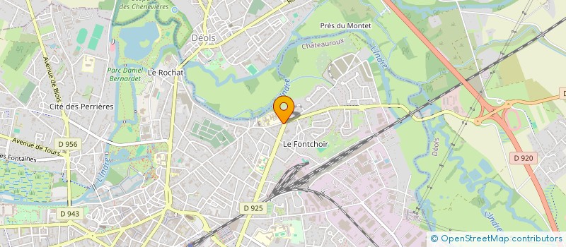 localisation de l'entreprise CHOUKA MARKET à CHATEAUROUX
