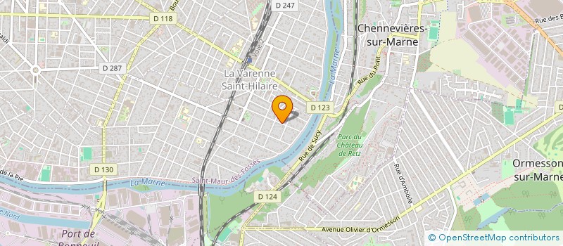 localisation de l'entreprise CHOUKA PARIS à SAINT-MAUR-DES-FOSSES