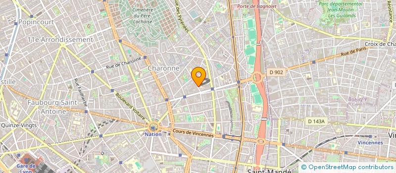 localisation de l'entreprise CHOUKI STREET BARBER  PARIS