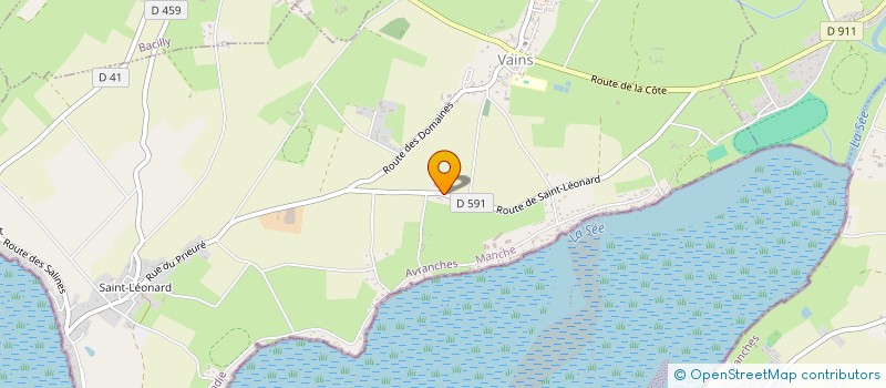 localisation de l'entreprise CHOUMARA  VAINS