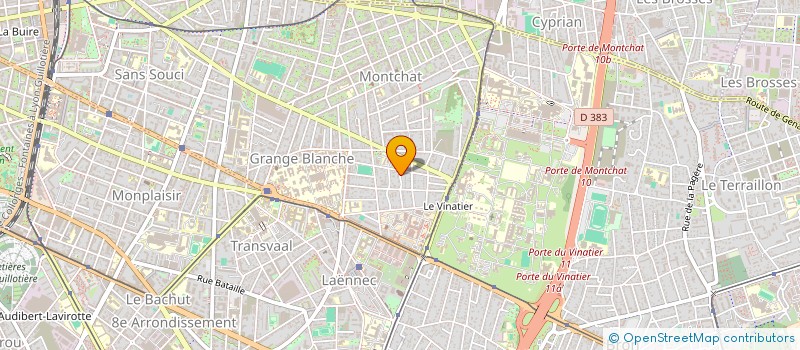 localisation de l'entreprise CHOUMATMAN  LYON