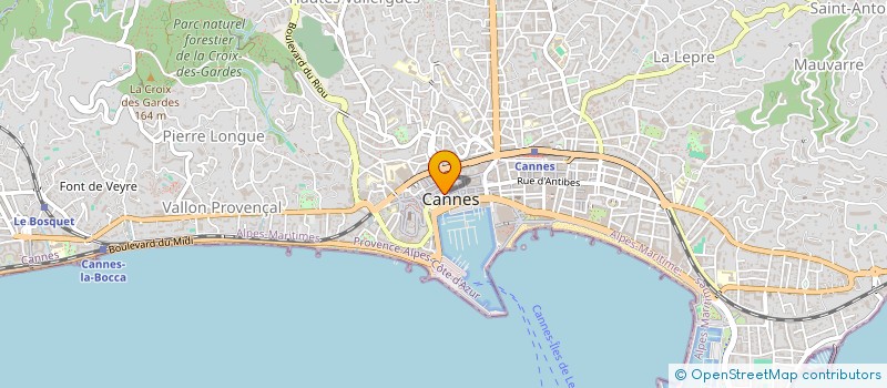 localisation de l'entreprise CHOUMI à CANNES
