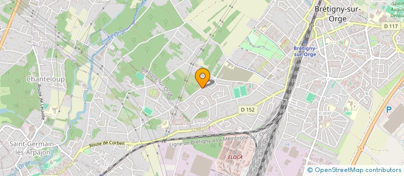 localisation de l'entreprise CHOUNE IMMO à BRETIGNY-SUR-ORGE