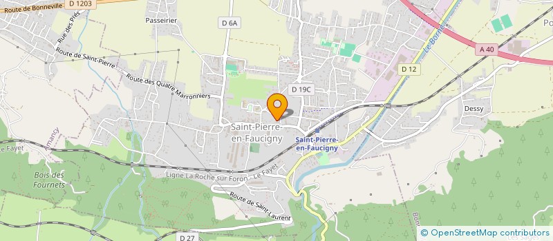 localisation de l'entreprise CHOUP  SAINT-PIERRE-EN-FAUCIGNY