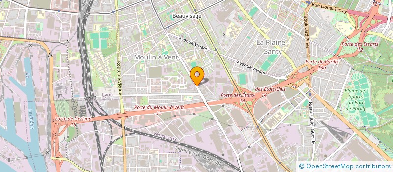 localisation de l'entreprise CHOUP'IMMOBILIER  VENISSIEUX